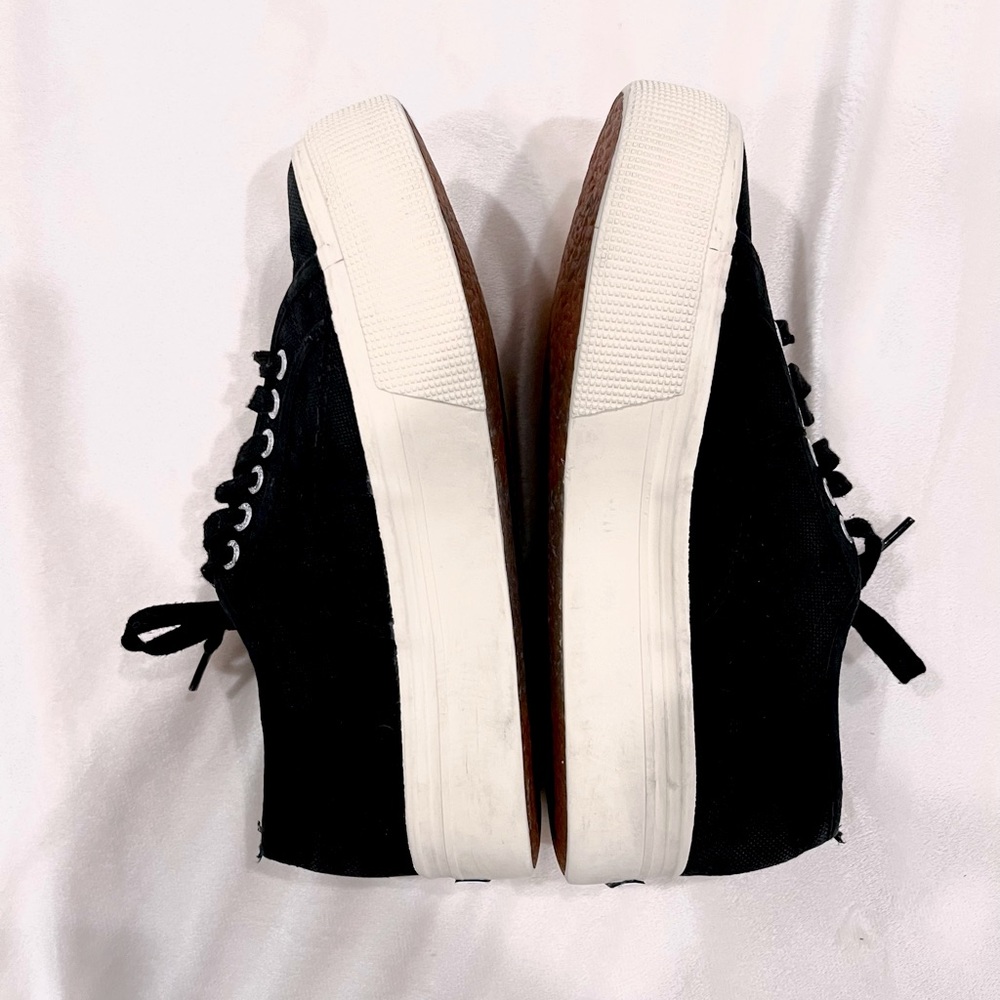 Black Platform Superga